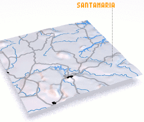 3d view of Santa Maria