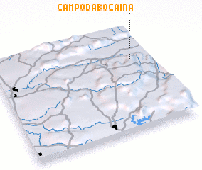 3d view of Campo da Bocaina