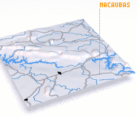 3d view of Macaúbas