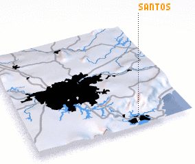 3d view of Santos