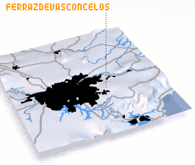 3d view of Ferraz de Vasconcelos