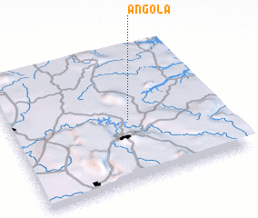 3d view of Angola