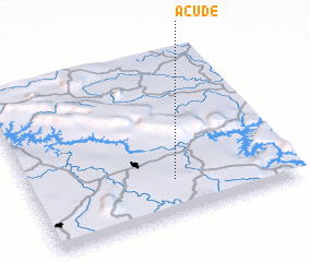 3d view of Açude