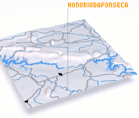 3d view of Honório da Fonseca