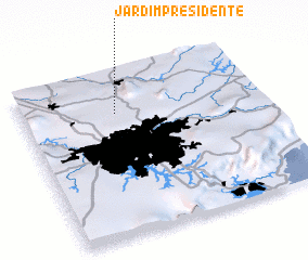 3d view of Jardim Presidente