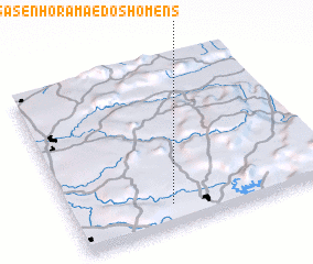 3d view of Nossa Senhora Mãe dos Homens
