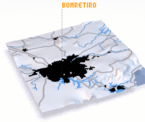 3d view of Bom Retiro