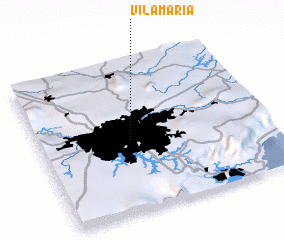 3d view of Vila Maria