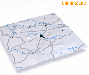 3d view of Capim Azêdo