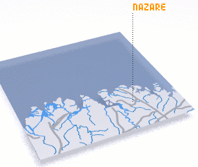 3d view of Nazaré