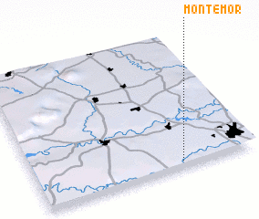 3d view of Monte Mor