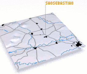 3d view of São Sebastião