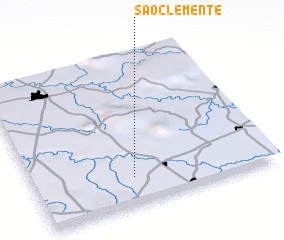 3d view of São Clemente