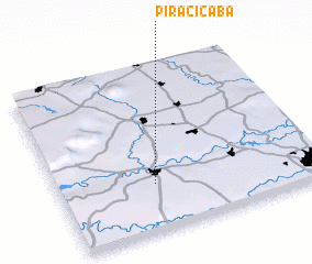 3d view of Piracicaba