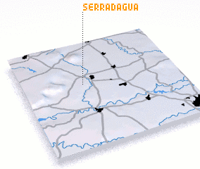 3d view of Serra dʼÁgua