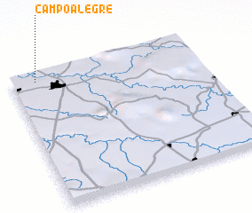 3d view of Campo Alegre