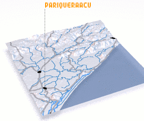 3d view of Pariquera-Açu