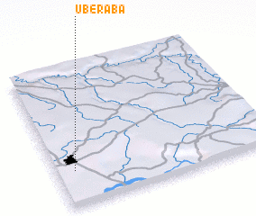 3d view of Uberaba