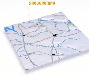 3d view of São Jerônimo