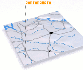 3d view of Ponta da Mata