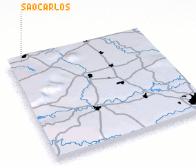 3d view of São Carlos