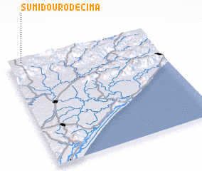 3d view of Sumidouro de Cima