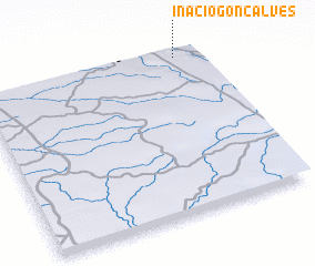 3d view of Inácio Gonçalves