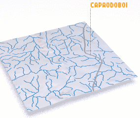 3d view of Capão do Boi