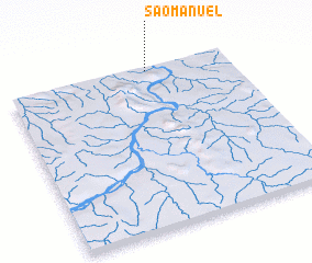 3d view of São Manuel