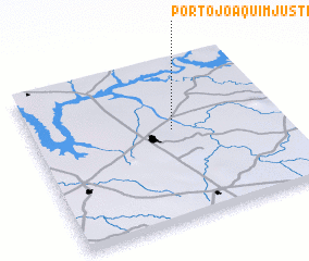 3d view of Pôrto Joaquim Justino