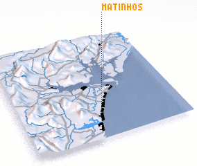 3d view of Matinhos