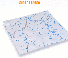 3d view of Santa Teresa