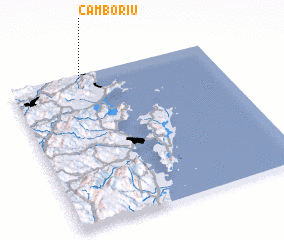 3d view of Camboriú