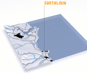 3d view of Santa Lídia