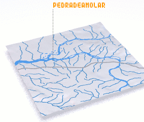 3d view of Pedra de Amolar