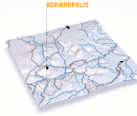 3d view of Adrianópolis