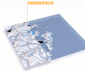 3d view of São Bonifácio