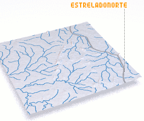 3d view of Estrêla do Norte