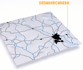 3d view of Senador Canedo