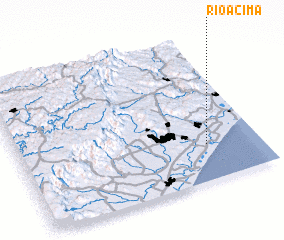 3d view of Rio Acima