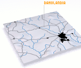 3d view of Damolândia