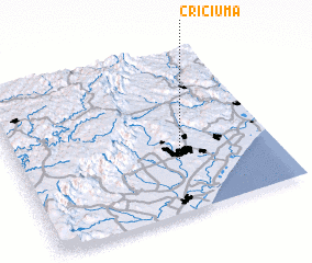 3d view of Criciúma