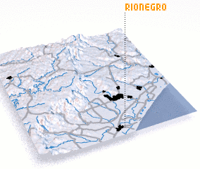 3d view of Rio Negro