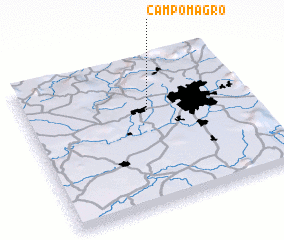 3d view of Campo Magro