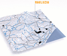 3d view of Mãe Luzia