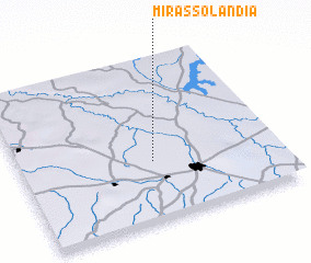 3d view of Mirassolândia