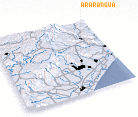 3d view of Araranguá