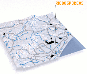 3d view of Rio dos Porcos