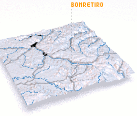 3d view of Bom Retiro