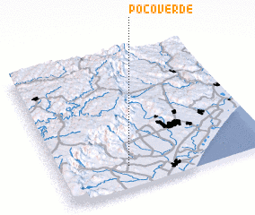 3d view of Poço Verde